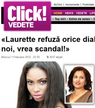«Laurette refuză orice dialog cu noi, vrea scandal!»