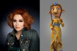 Oana Roman este printesa fara griji doar in animatia "Craiasa Zapezii 2"