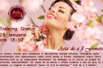 Training "Arta de a fi femeie" - 28 ianuarie, ora 18:30