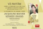 Cartea "JACQUELINE B. KENNEDY ONASSIS:  POVESTEA NESPUSA" va fi lansata oficial!