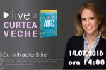 Mihaela Bilic lanseaza live pe Facebook prima carte de nutritie pentru copii