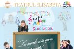 Teatru muzical educativ pentru copii prezinta spectacolul "La scoala este ca-n povesti!"