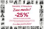 Ziua Modei! Sambata reduceri de 25% in magazinele C&A!