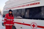 Iuliana Tudor a ajutat persoanele afectate de zapada