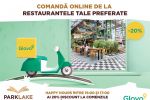 Cu ParkLake și Glovo ai 20% discount la comenzile pentru acasă!