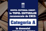 Grupul Editorial Corint, &icirc;n topul editurilor recunoscute de CNCS &icirc;n domeniul Istorie