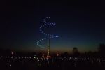 Show de drone &icirc;n premieră &icirc;n Rom&acirc;nia &icirc;n jurul monumentului architectural Coloana Infinitului