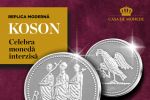 Casa de Monede lansează o replică a KOSON-ului,  celebra monedă dacică acum interzisă