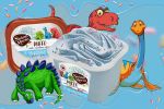 Un nou sortiment de gelato desprins din desenele animate cu dinozauri