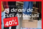 OTTER DISTRIBUTION SARBATORESTE CU REDUCERI DE PANA LA 40% UN SFERT DE SECOL DE LA LANSARE