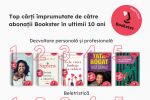 Statistici la 10 ani de Bookster: fiecare abonat a citit, &icirc;n medie,12 lecturi pe an
