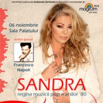 Sandra a facut playback pe trei voci la Sala Palatului!