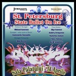 LACUL LEBEDELOR pe gheata, la SALA PALATULUI  &ldquo;The Saint Petersburg State Ballet On Ice&rdquo;