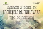 T&acirc;rg de Mărţişor la librăria Cărtureşti.