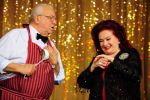 Cuplul Stroe şi Vasilache, omagiat la Teatrul de Revistă.