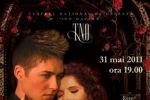 Spectacolul Romeo şi Julieta, bilingv,  pe 31 mai, la Operetă.