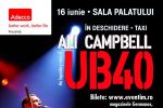 CONCURS! C&acirc;ştigă bilete la concertul Ali Campbell de la Sala Palatului.