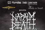 Napalm Death concertează pentru a treia oară &icirc;n Rom&acirc;nia.
