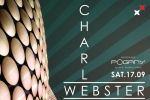 Charles Webster mixează &icirc;n Rom&acirc;nia, pe 17 septembrie, la Madame Pogany.