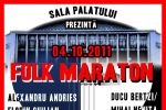 Folk Maraton, pe  4 octombrie la Sala Palatului.