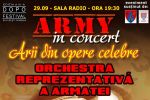 &ldquo;Army in Concert&rdquo; la Sala Radio pe 29 septembrie.