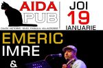 Emeric Imre va servi la Aida Pub "O ratie de folk"