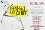 Open [head], insert [culture] - Brief pentru cultură.