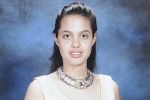 FOTO. O RECUNOŞTI? Cum arăta Angelina Jolie la 14 ani.