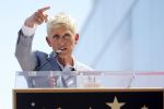 VIDEO. Ellen DeGeneres a primit o stea pe Walk of Fame.