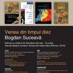 Romanul "Venea din timpul diez", de Bogdan Suceava, in turneu