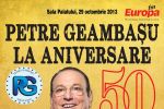 Spectaculoase pregătiri pentru Gala Aniversară Petre Geambaşu.