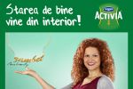 Activia lanseaza campania  "Starea de bine vine din interior!"
