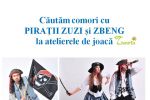 CAUTAM COMORI CU PIRATII ZUZI SI ZBENG LA ATELIERELE DE JOACA ZURLI!