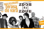 Concert Zdob si Zdub la inaugurarea terasei La Mia Musica