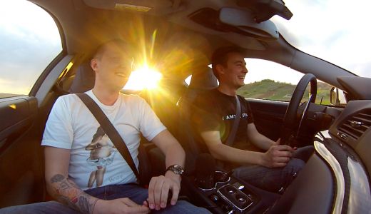 Giurgea si Bratu, VIP Test Drivers  pentru noul serviciu UbeSELECT
