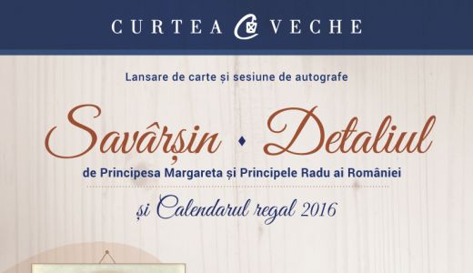 Lansare de carte regala la Ateneul Roman pe 14 decembrie