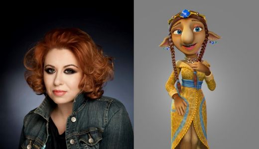 Oana Roman este printesa fara griji doar in animatia "Craiasa Zapezii 2"