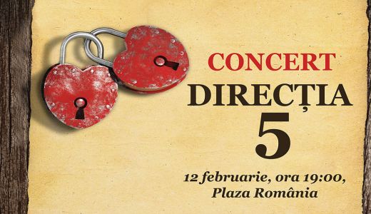 Concert Directia 5 si surprize pentru indragostiti