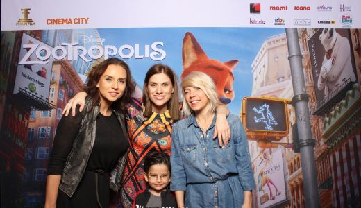 Vedetele au ales sa viziteze metropola "ZOOTROPOLIS"
