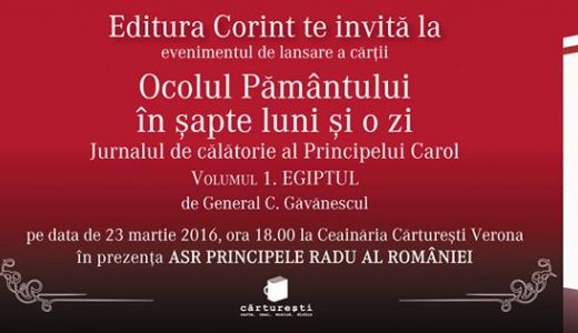 Lansare carte "Ocolul Pamantului in sapte luni si o zi"