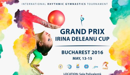 Primul Grand Prix International de Gimnastica Ritmica organizat in Romania, alaturi de Cupa Irina Deleanu
