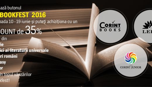 35% reducere pentru cartile din TOP VANZARI BOOKFEST 2016!