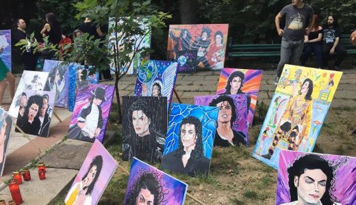 Michael Jackson, omagiat la Bucuresti