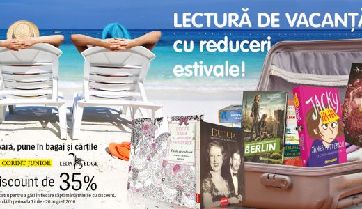 Lectura de vacanta cu reduceri estivale!