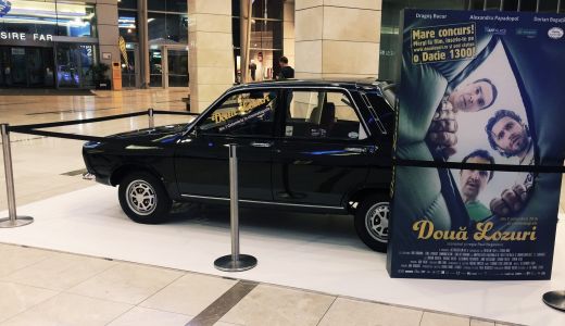 Dragos Bucur intra cu Dacia in mall!