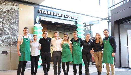 O noua cafenea renumita s-a deschis intr-un mall din Bucuresti