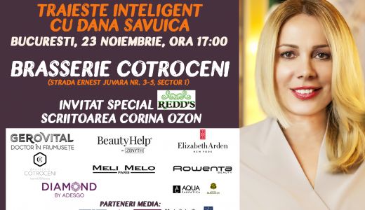 Dana Savuica a invatat sa traiasca inteligent mii de oameni in toata tara!