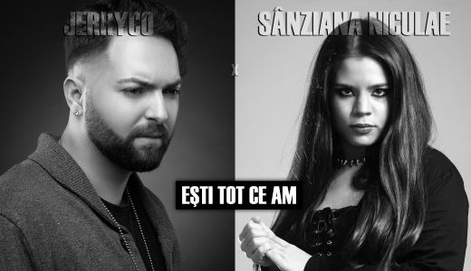 JerryCo si Sanziana Niculae, fosta finalista la "Vocea Romaniei", au lansat o piesa de dragoste