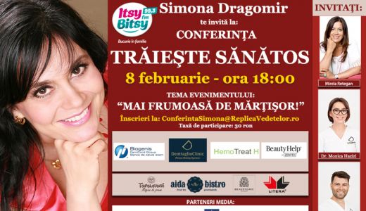 Simona Dragomir si Mirela Retegan te invata cum sa te simti frumoasa de Martisor!