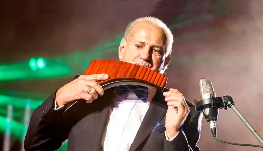 GHEORGHE ZAMFIR, turneu in Italia si Israel